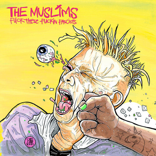 The Muslims - F*** These F***in Facists (Problematic Punk Pink) [Explicit Content] (Parental Advisory Explicit Lyrics, Colored Vinyl, Pink, Indie Exclusive) | Vinyl
