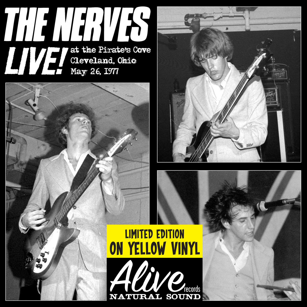 The Nerves - Live At The Pirate'S Cove Yellow Vinyl (Yellow Vinyl) | Vinyl