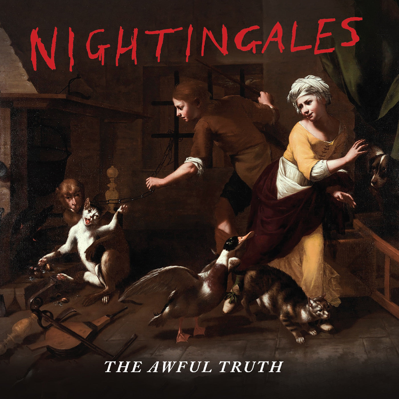 The Nightingales - The Awful Truth (Red Vinyl) | Vinyl