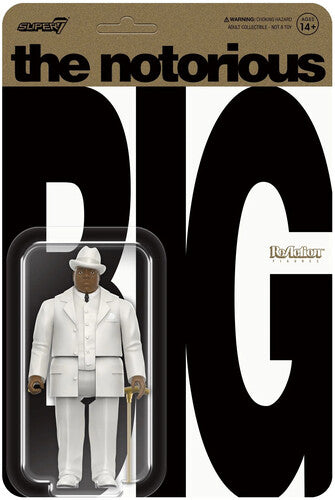 The Notorious B.I.G. | Super7 - The Notorious B.I.G. - ReAction Wave 3 - Biggie In Suit (Collectible, Figure, Action Figure) | Action Figure