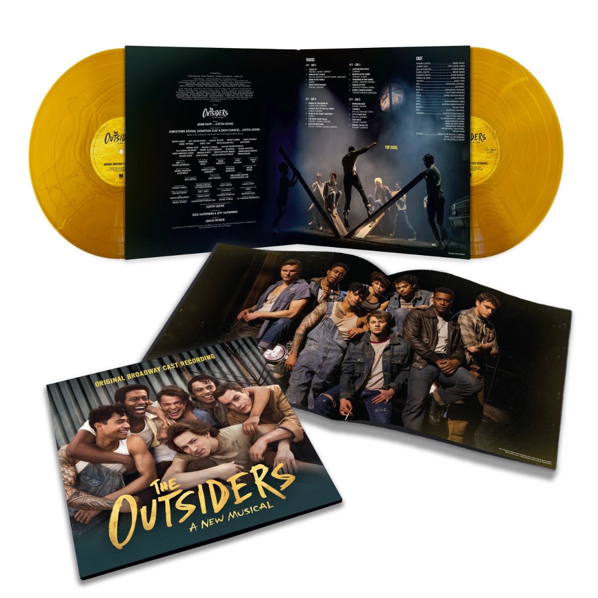 The Outsiders (Original Broadway Cast) | The Outsiders - A New Musical (Original Broadway Cast Recording) (2Lp) (Stay Gold Version) | Vinyl