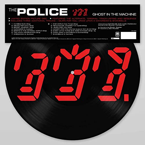 The Police - Ghost In The Machine [Picture Disc] | Vinyl