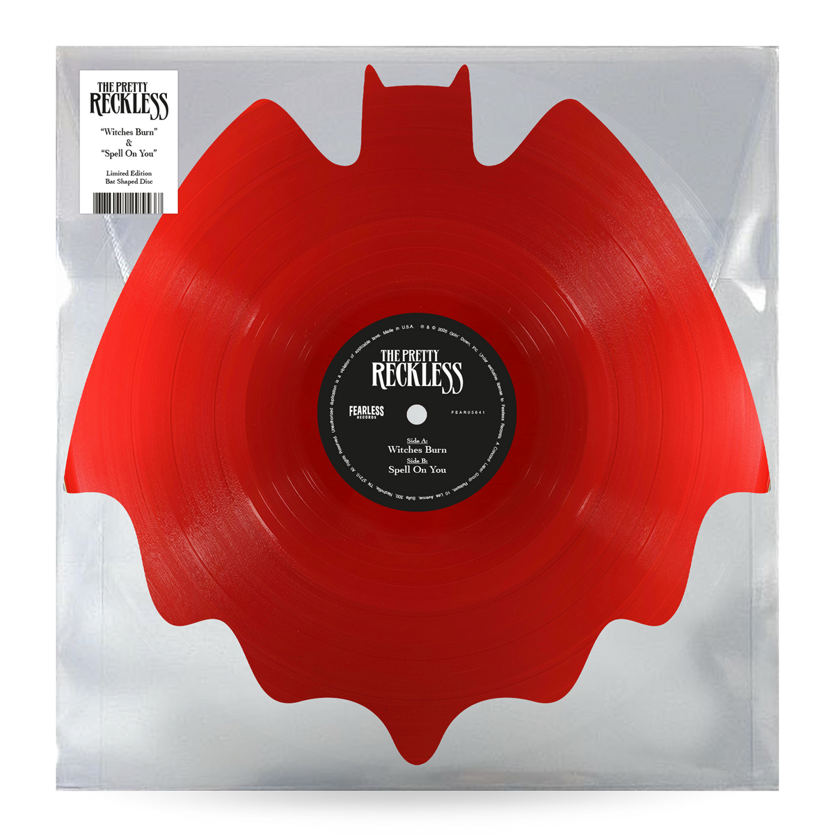 The Pretty Reckless - Witches Burn / Spell on You [Bat- Shaped/Blood Red 7" Single] | Vinyl