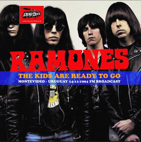 The Ramones - The Kids Are Ready To Go: Montevideo, Uruguay 14-11-1994 Fm Broadcast (Splatter Vinyl) [LP] | Vinyl