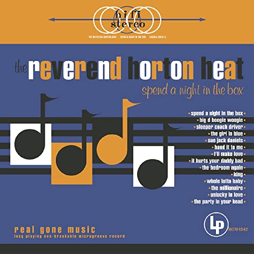 The Reverend Horton Heat - Spend a Night in the Box (GOLD VINYL) | Vinyl