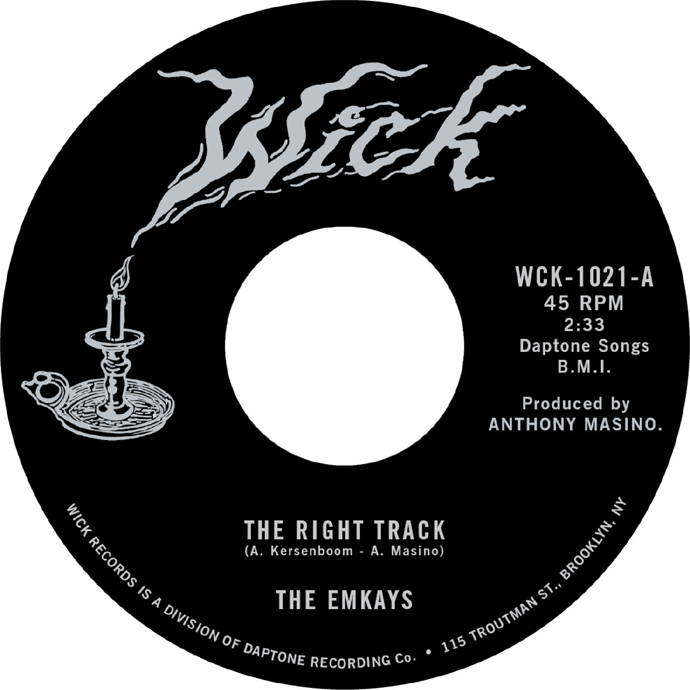 The Emkays | The Right Track b/w Make it True | Vinyl