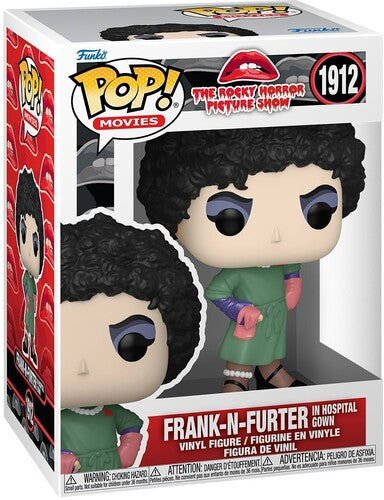 The Rocky Horror Picture Show | Funko POP! Movies: The Rocky Horror Picture Show - Frank-N-Furter in Hospital Gown (Vinyl Figure, Collectible) | Action Figure