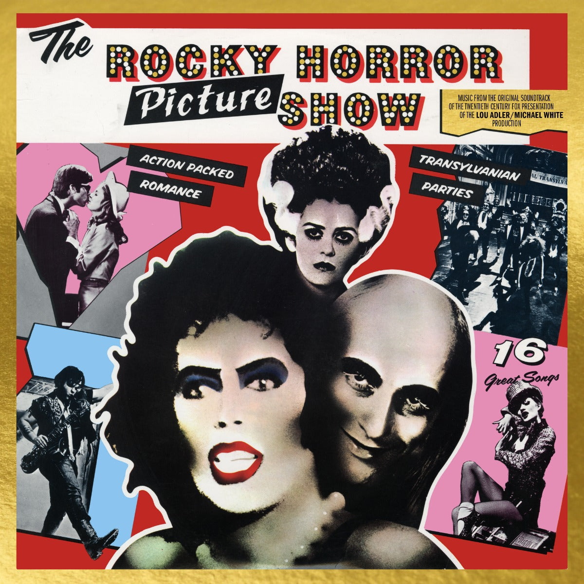 The Rocky Horror Picture Show - The Rocky Horror Picture Show (Original Motion Picture Soundtrack) (Colored Vinyl, Red, Gold, Anniversary Edition) | Vinyl