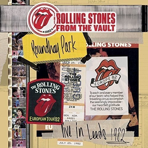 The Rolling Stones | From The Vault: Live In Leeds 1982 (With DVD, Gatefold LP Jacket) (4 Lp) | Vinyl