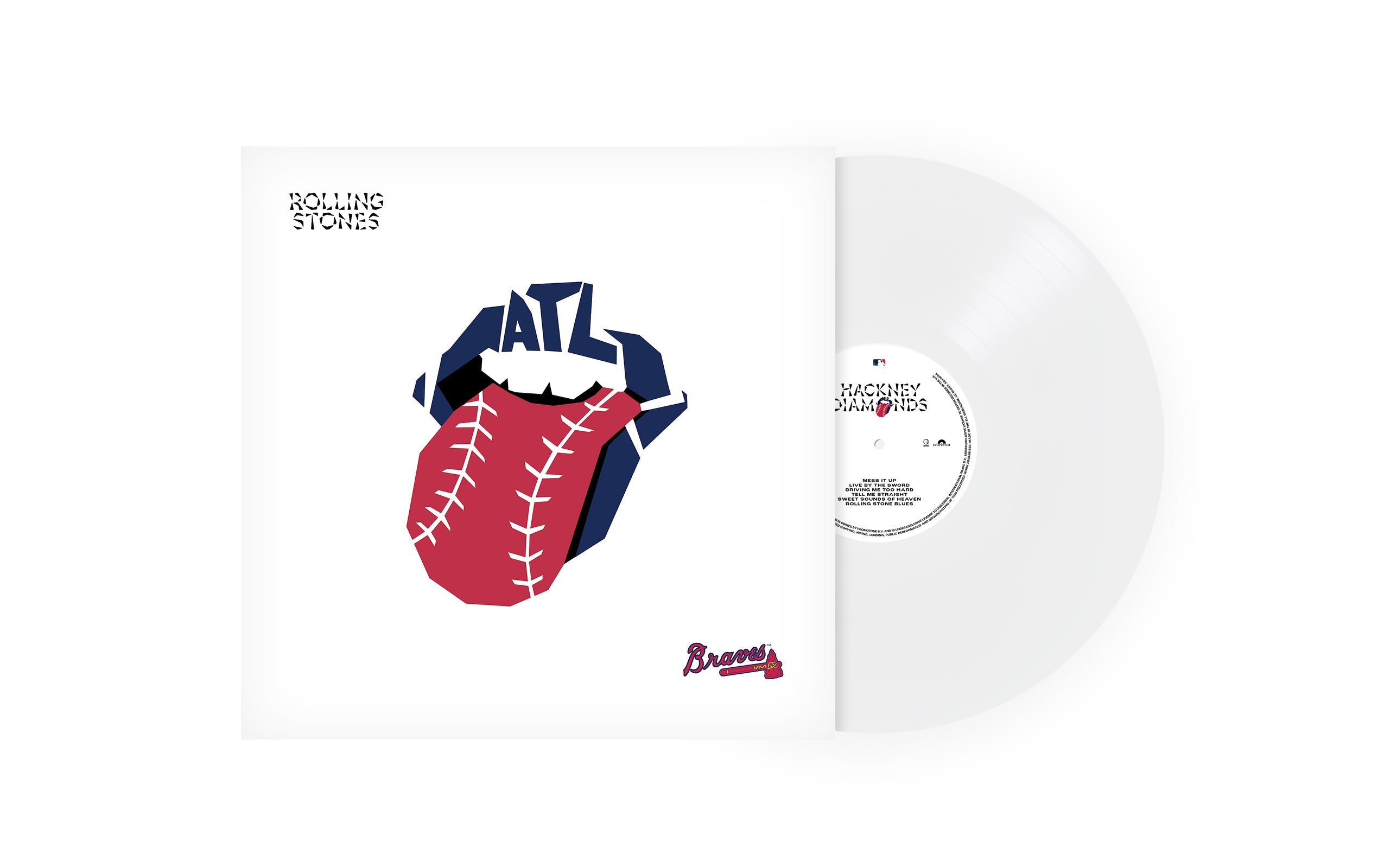 The Rolling Stones - Hackney Diamonds [Atlanta Braves LP] | Vinyl