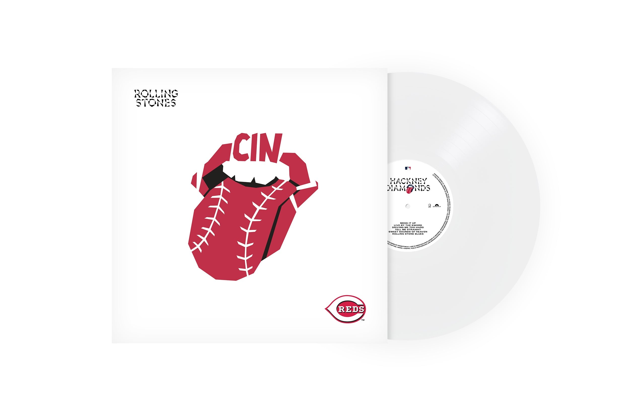 The Rolling Stones - Hackney Diamonds [Cincinnati Reds LP] | Vinyl