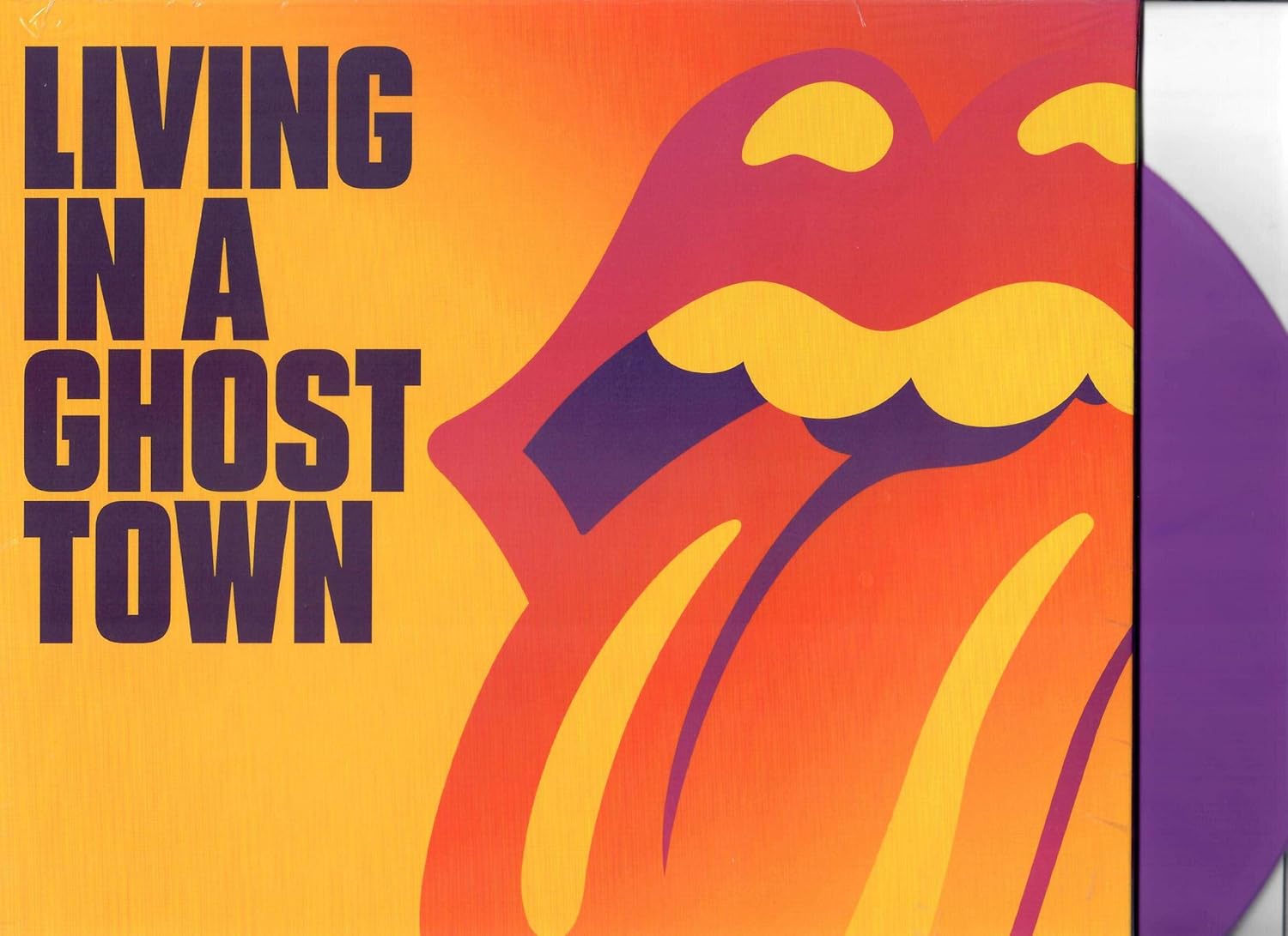 The Rolling Stones | Living In A Ghost Town (Purple Vinyl) (10" Vinyl) [Import] | Vinyl