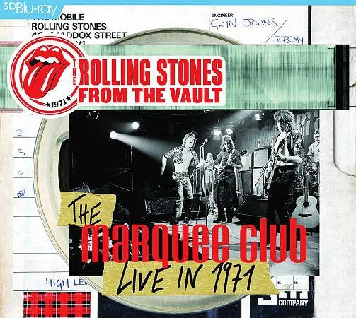 The Rolling Stones - The Rolling Stones From the Vault: The Marquee Club Live in 1971 (Cd/Blu-Ray) | Blu-Ray
