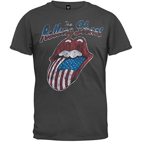 The Rolling Stones - The Rolling Stones Tour Of America '78 Black Unisex Short Sleeve T-Shirt XL | Apparel