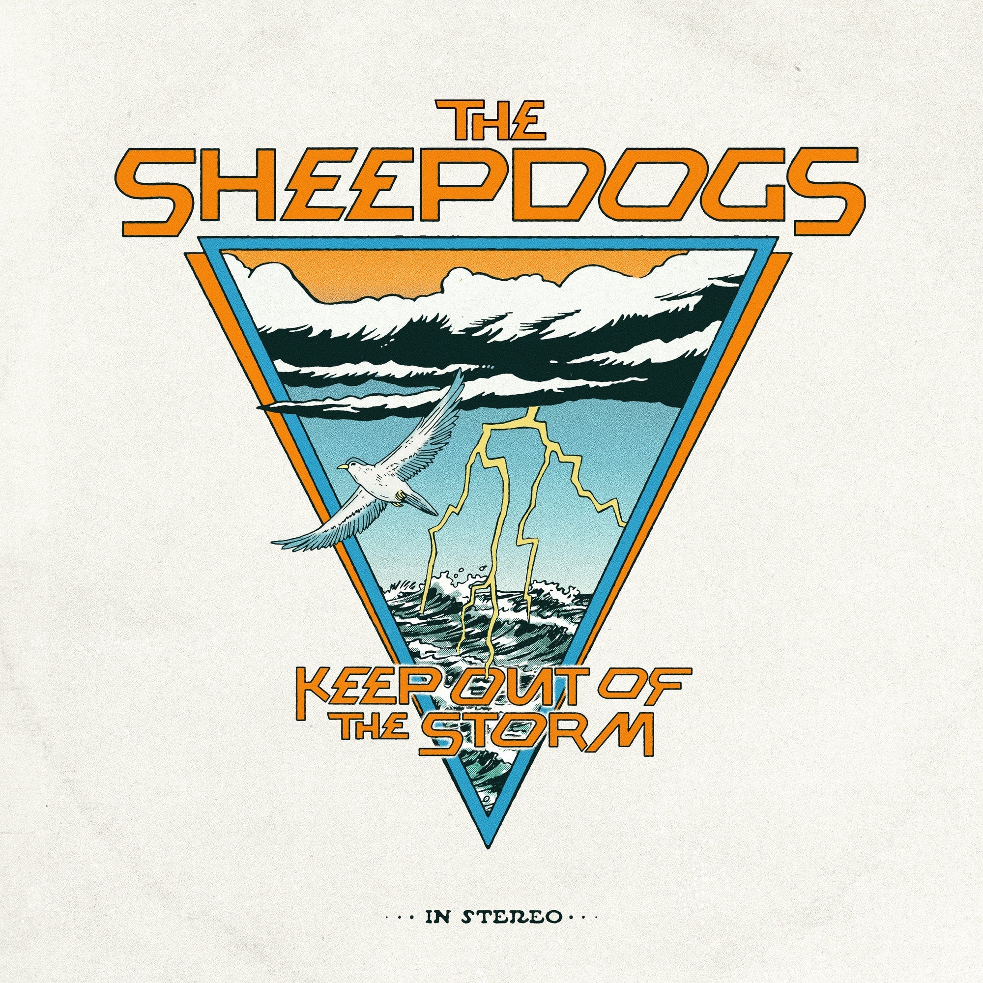 The Sheepdogs | Keep Out Of The Storm (Indie Exclusive) [Turbulent Orange Splatter Vinyl] | Vinyl