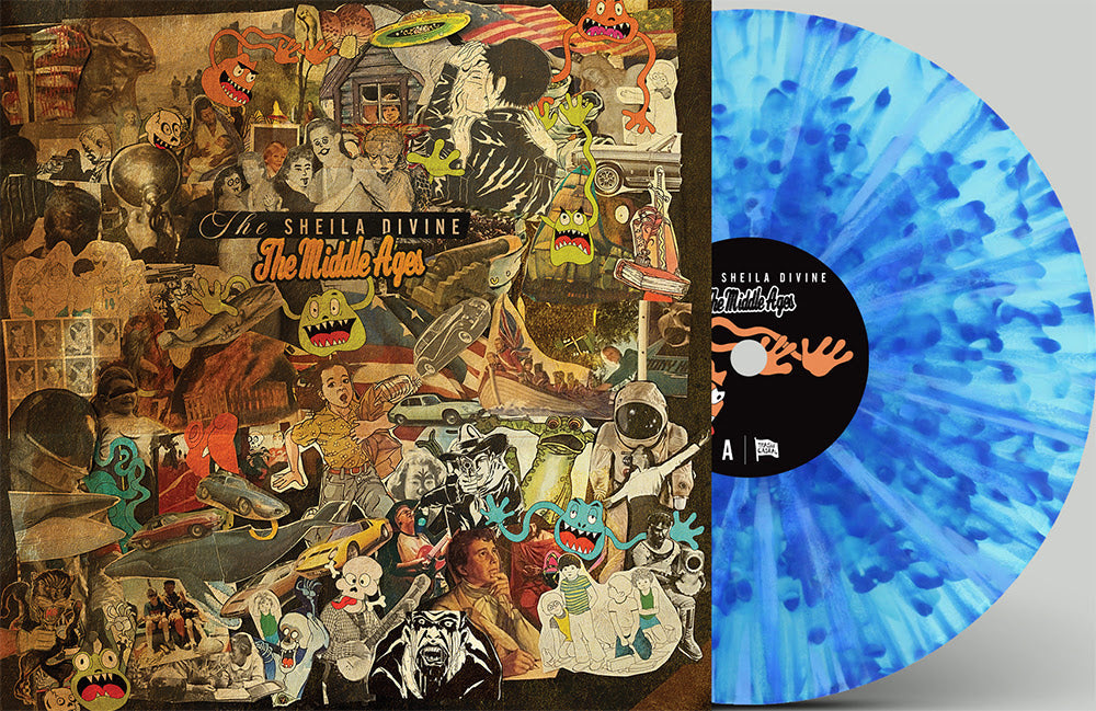 The Sheila Divine - The Middle Ages [Transparent Blue Smoke] | Vinyl