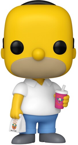 The Simpsons - Funko POP! Television: Simpsons - Homer (Vinyl Figure, Collectible) | Action Figure