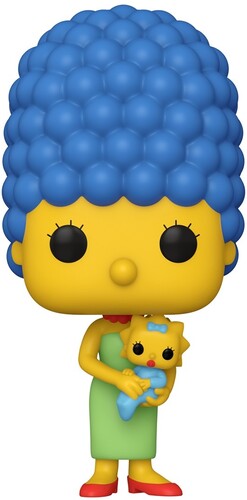 The Simpsons | Funko POP! Television: Simpsons - Marge With Maggie (Vinyl Figure, Collectible) | Action Figure