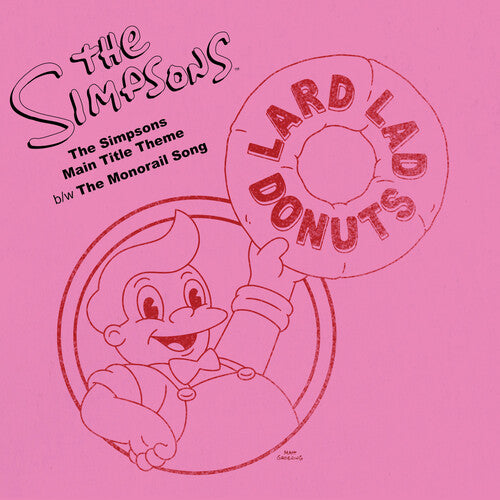 The Simpsons - Main Title Theme / The Monorail Song [Die-Cut 10" Single] | Vinyl