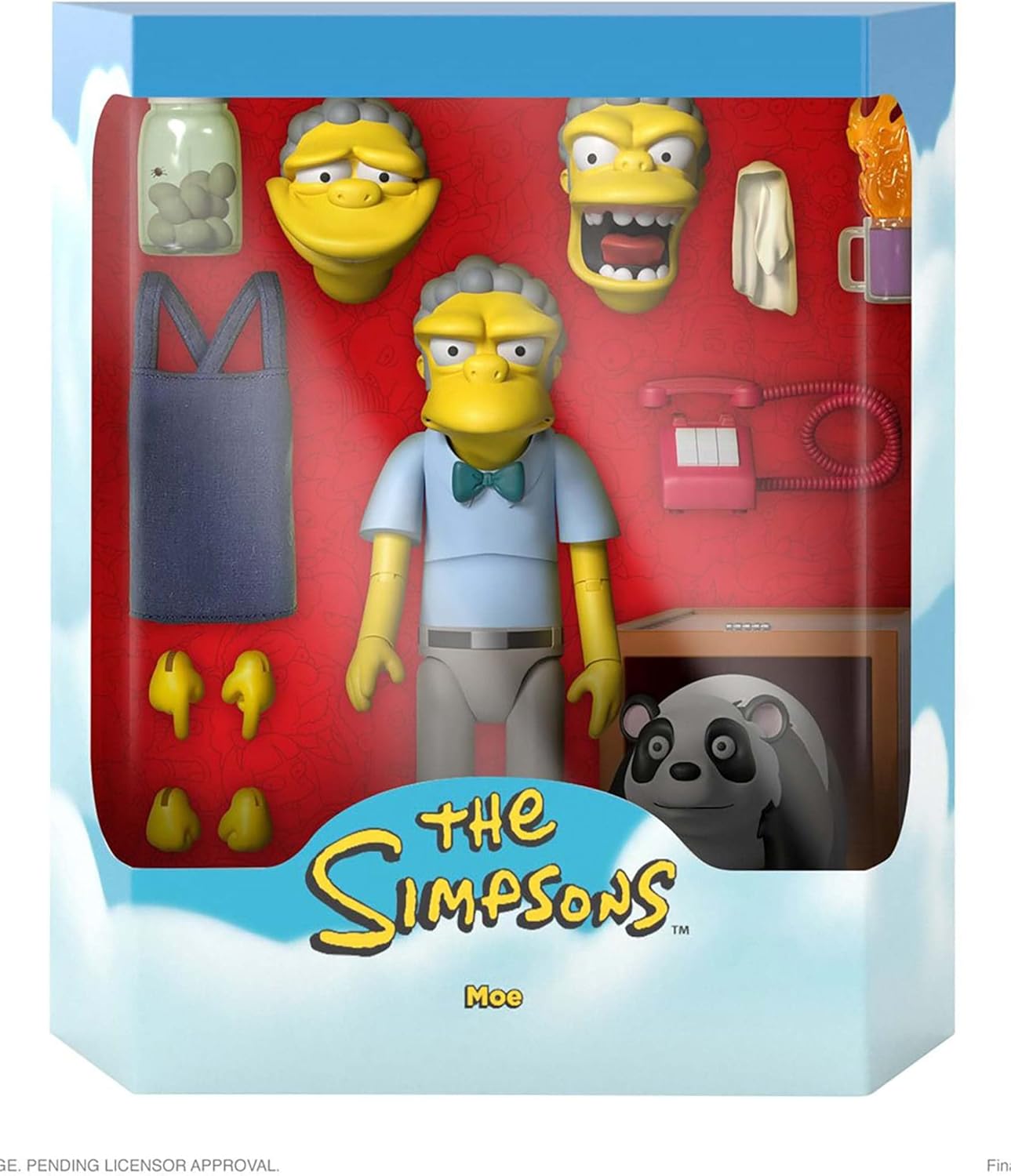 The Simpsons | The Simpsons Ultimates Moe 7-Inch Action Figure | Action Figure