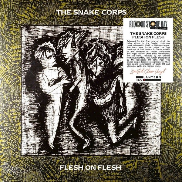 The Snake Corps - Flash On Flash (Clear Vinyl) [LP] | Vinyl