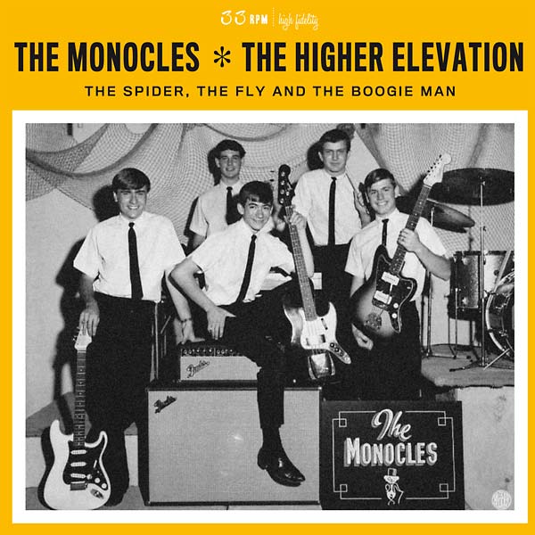THE MONOCLES/THE HIGHER ELEVATION - The Spider, the Fly and the Boogie Man | Vinyl