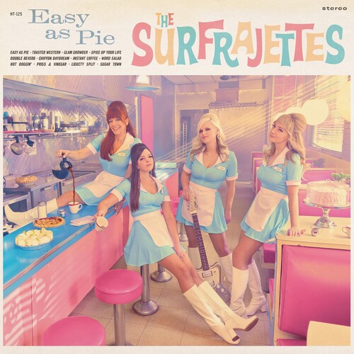 The Surfrajettes | Easy As Pie (Key Lime Pie Colored Vinyl) | Vinyl