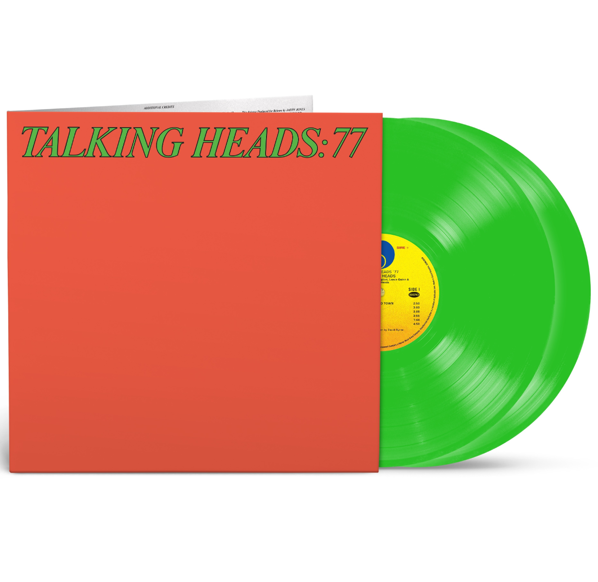 The Talking Heads | Talking Heads: 77 (Limited Edition, Transparent Green Colored Vinyl) (2 Lp's) | Vinyl