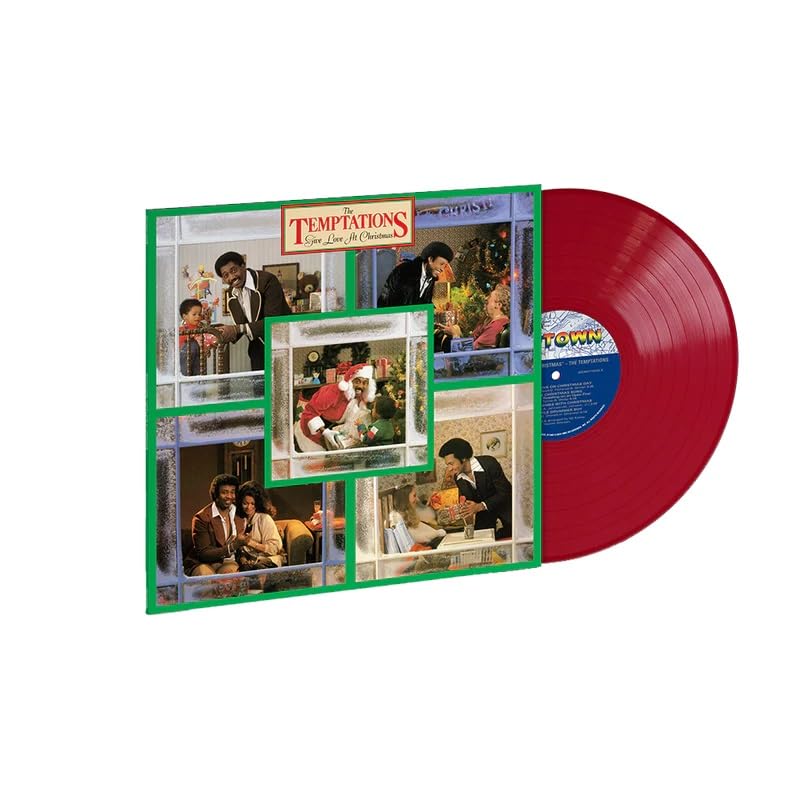 The Temptations - Give Love At Christmas [Apple Red Lp] | Vinyl