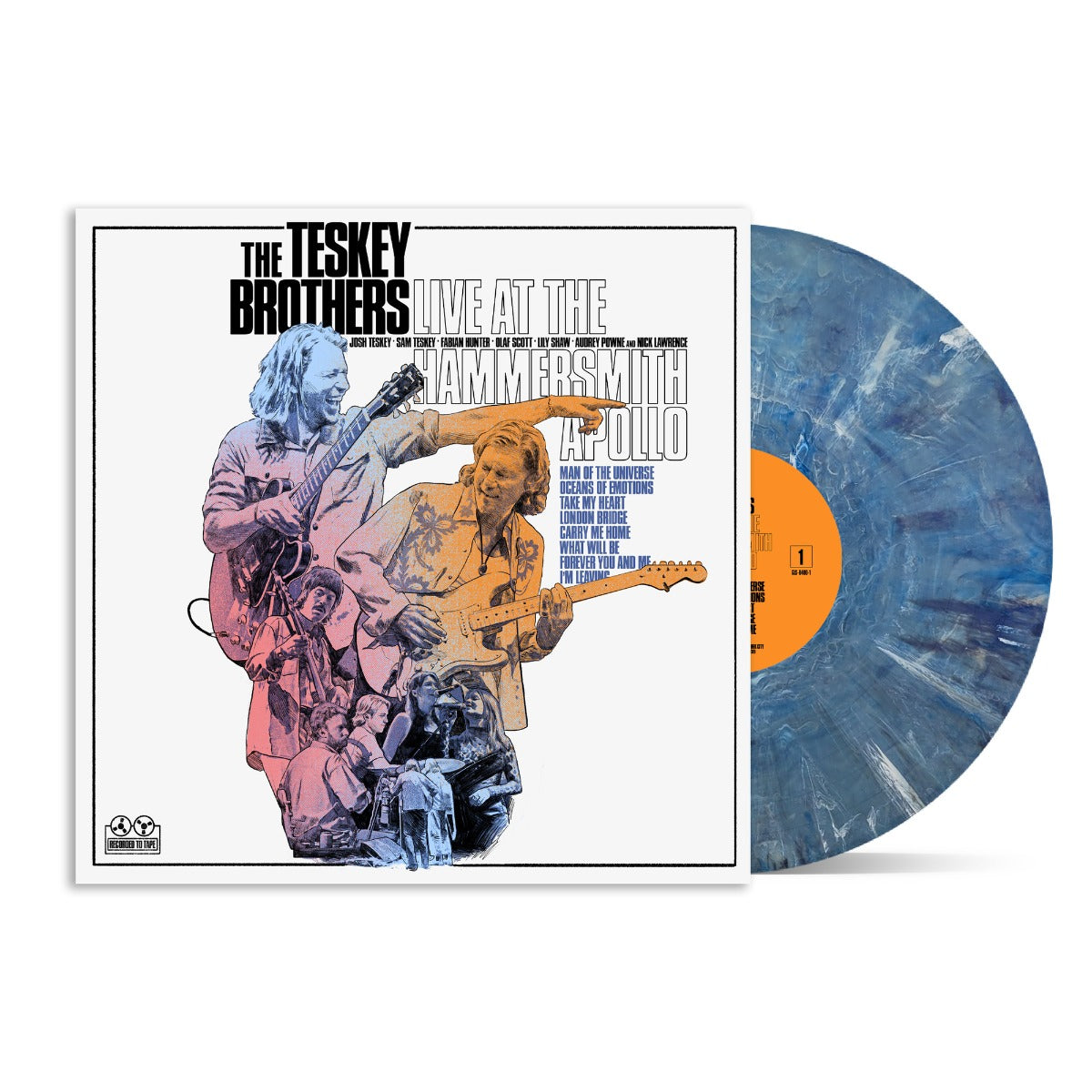 The Teskey Brothers - Live At The Hammersmith Apollo (Heron Blue Vinyl) | Vinyl