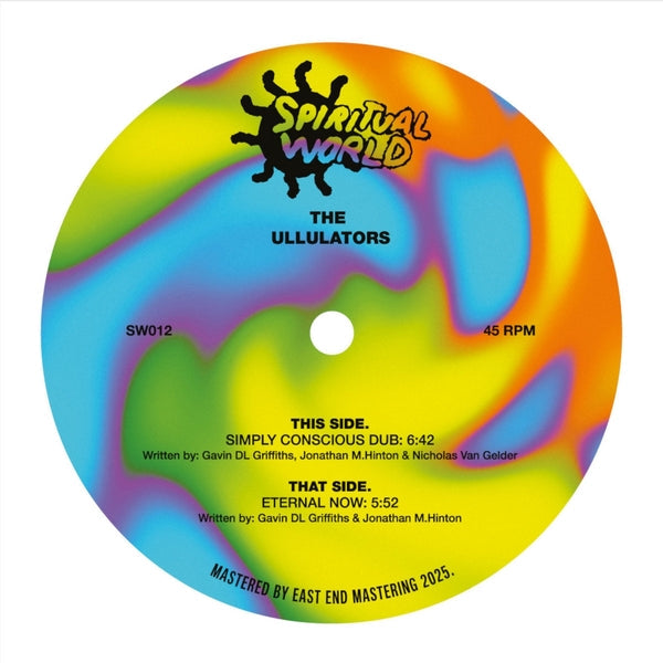 The Ullulators - Simply Conscious Dub/Eternal Now [12"] | Vinyl