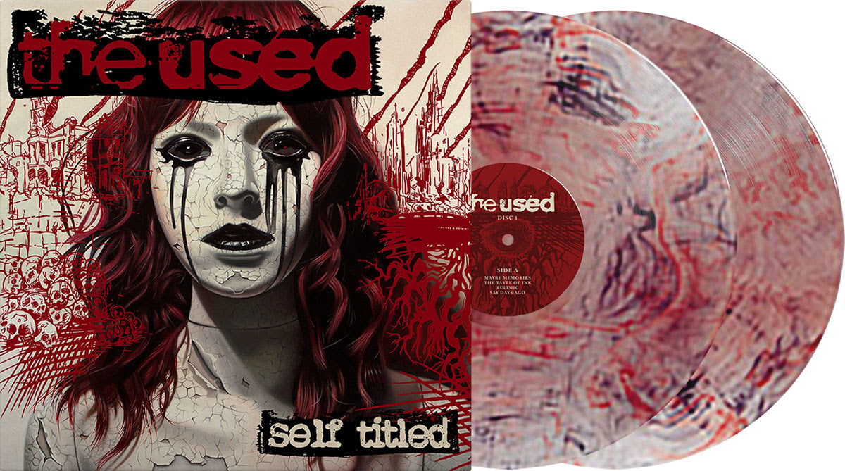 The Used | The Used (Limited Edition, "Black Widow" Red, White, Black, Splatter Colored Vinyl) (2 Lp's) | Vinyl