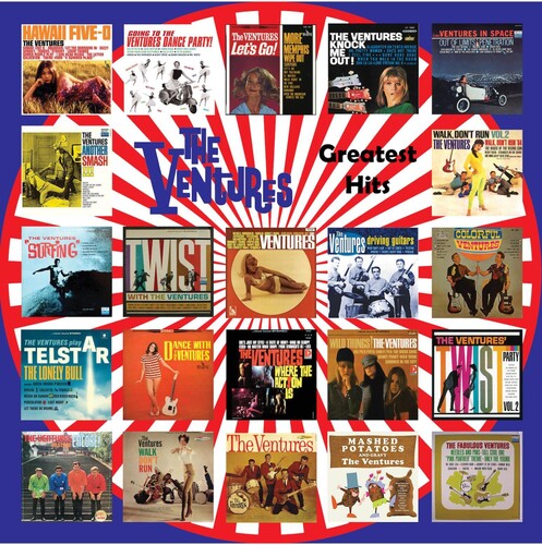 The Ventures | Greatest Hits (Colored Vinyl, Red, Gatefold LP Jacket) (2 Lp's) | Vinyl