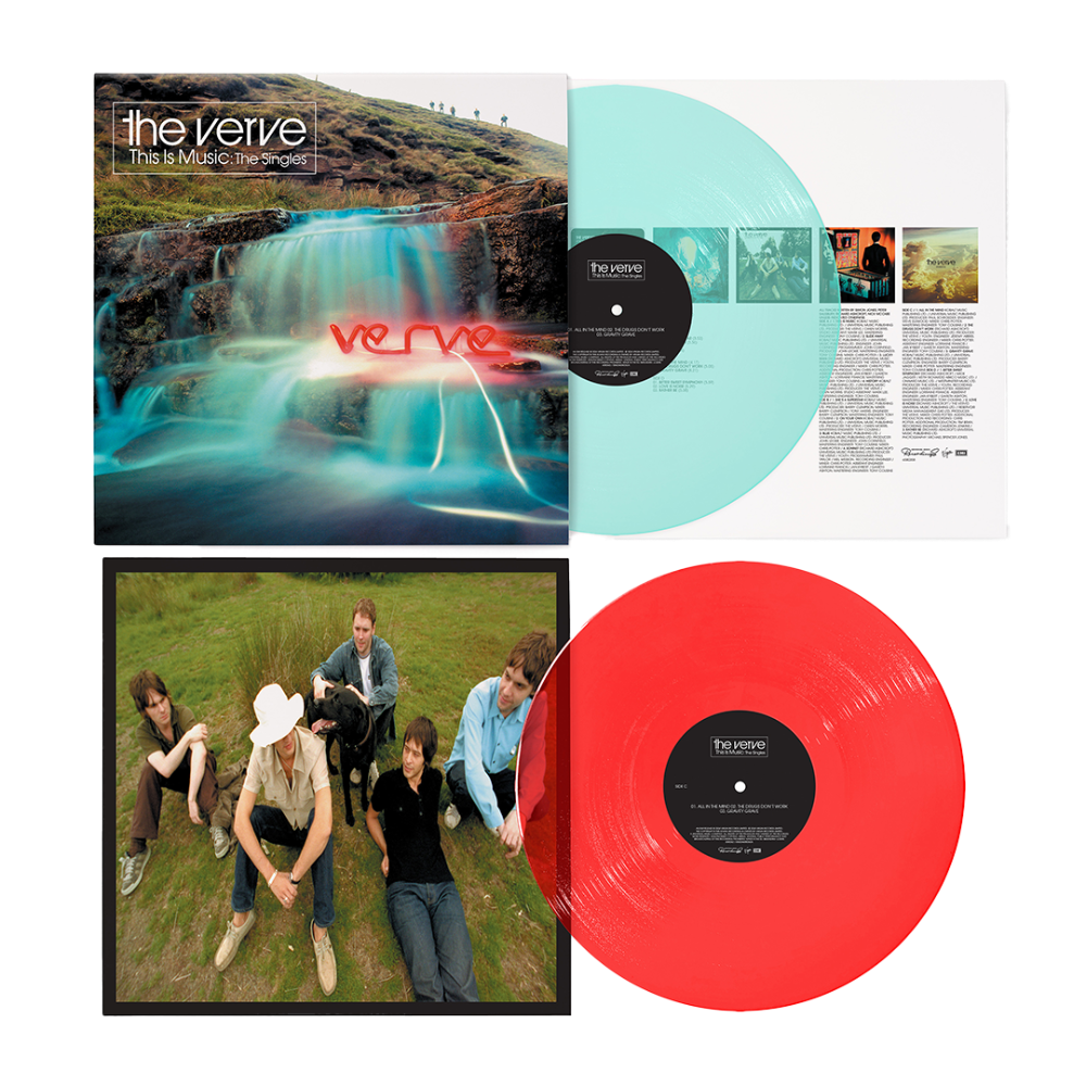 The Verve - This Is Music: The Singles [Bottle Clear/Transparent Red Vinyl] [2LP] | Vinyl