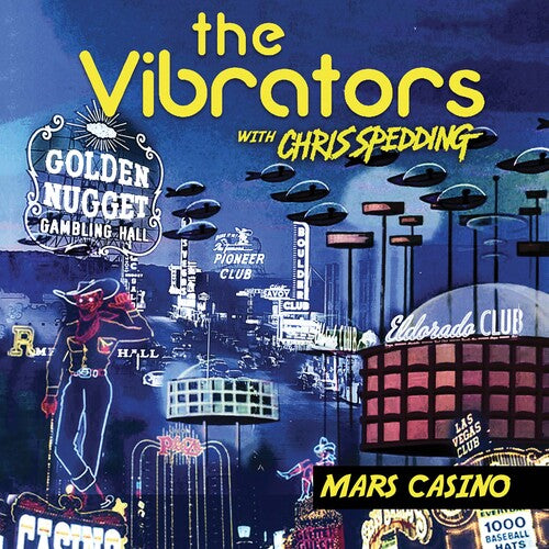 The Vibrators | Mars Casino - Purple/ blue Haze Splatter (Colored Vinyl, Purple, Blue, Splatter) | Vinyl