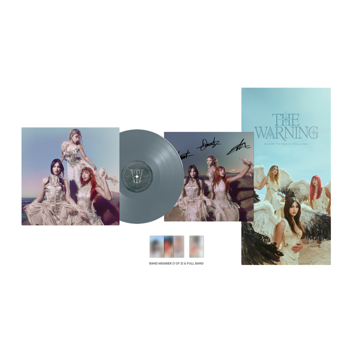 The Warning - Everything’s Falling (Indie Exclusive) [Deep Ocean Lp] [Signed Insert/Alt Cover] | Vinyl