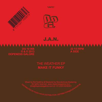 J.A.N. - The Weather EP | Vinyl
