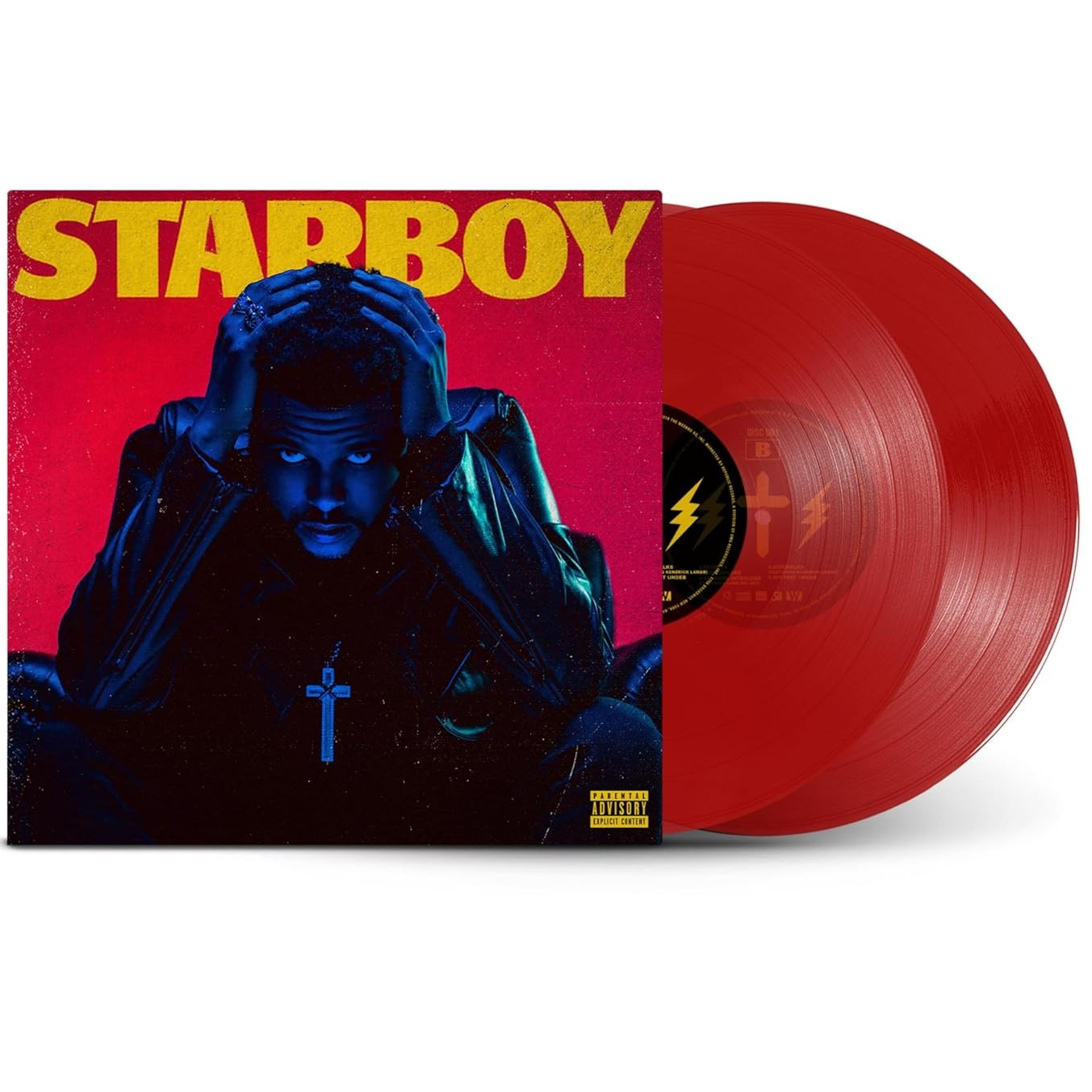 The Weeknd - Starboy [Explicit Content] (Translucent Red Colored Vinyl) (2 Lp's) | Vinyl