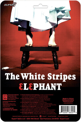 The White Stripes | Super7 - The White Stripes - ReAction Figures Wv2 - Elephant 2-Pack (Action Figure) | Action Figure