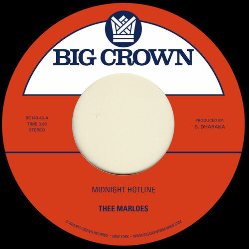 Thee Marloes - Midnite Hotline / Beri Cinta Waktu (7" Single) | Vinyl