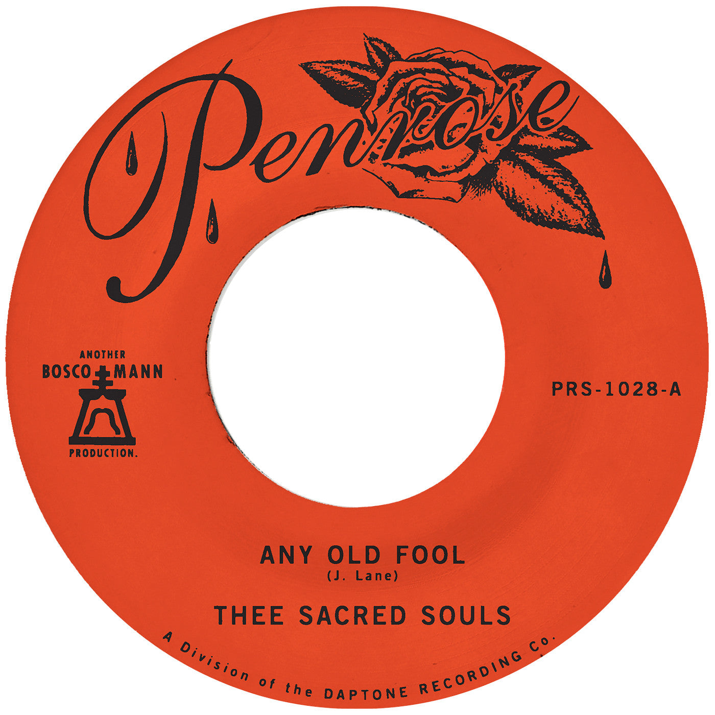 Thee Sacred Souls | Any Old Fool B/W Price I'Ll Pay | Vinyl