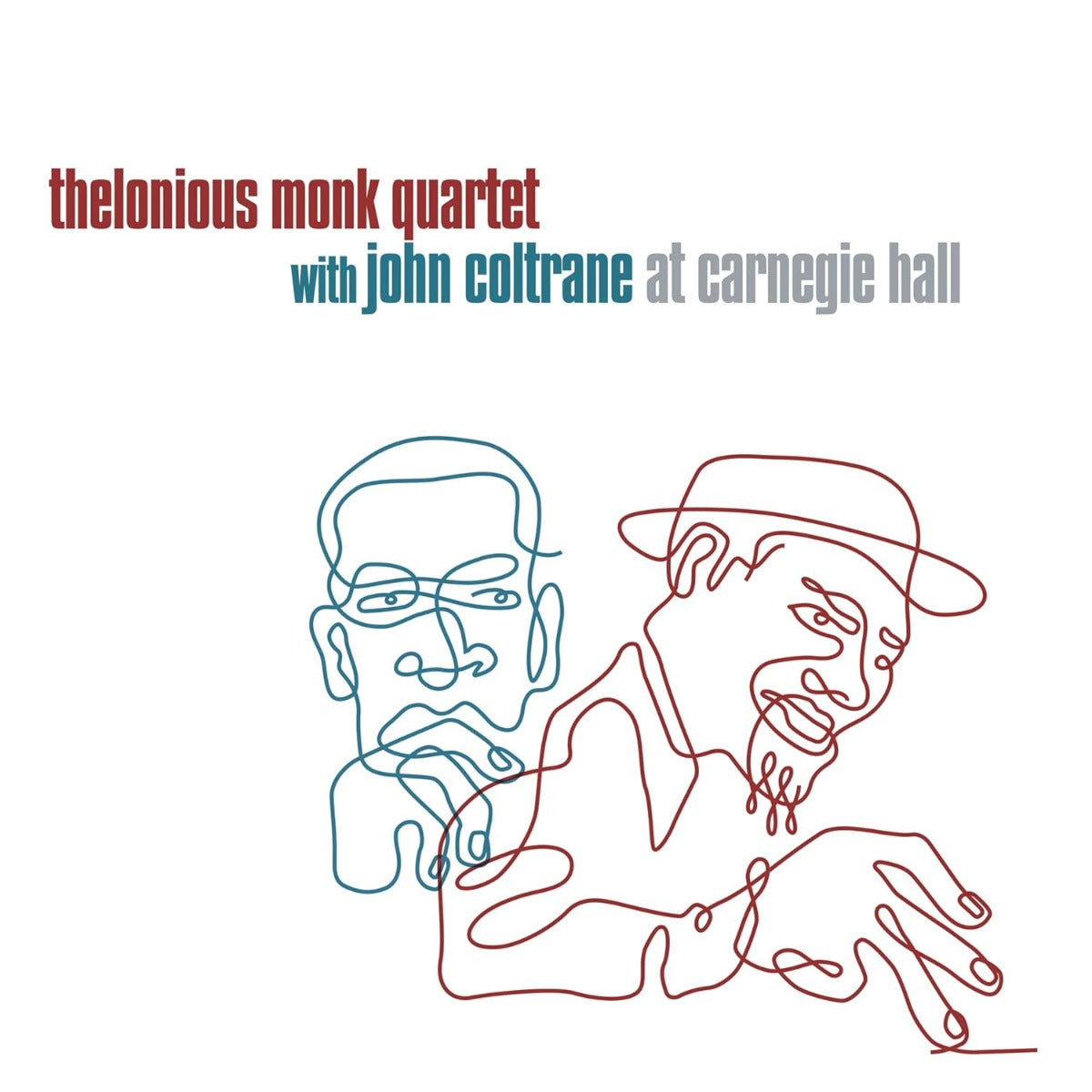 Thelonious Monk Quartet With John Coltrane - Thelonious Monk Quartet With John Coltrane At Carnegie Hall (Limited Edition, Clear Vinyl) (2 Lp's) | Vinyl