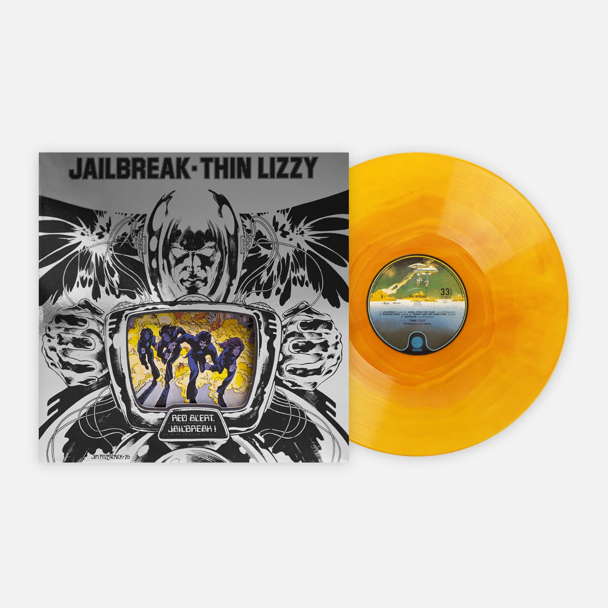 Thin Lizzy | Jailbreak (Limited Edition, "Overmaster Orange" Colored Vinyl) | Vinyl