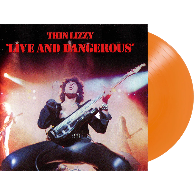 Thin Lizzy - Live And Dangerous (180 Gram Vinyl, Clear Vinyl, Orange, Audiophile, Limited Edition) (2 Lp's) | Vinyl