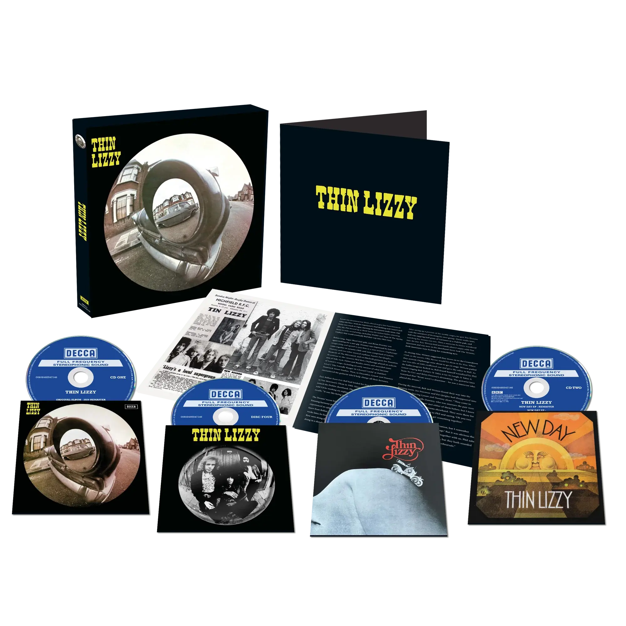Thin Lizzy - Thin Lizzy (55Th Anniversary) [Super Deluxe 3 CD/Blu-Ray Audio] | CD