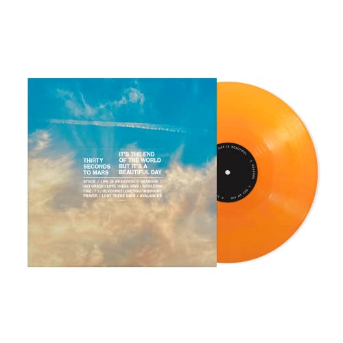 Thirty Seconds To Mars | It's The End Of The World But It's A Beautiful Day [Tangerine LP] | Vinyl
