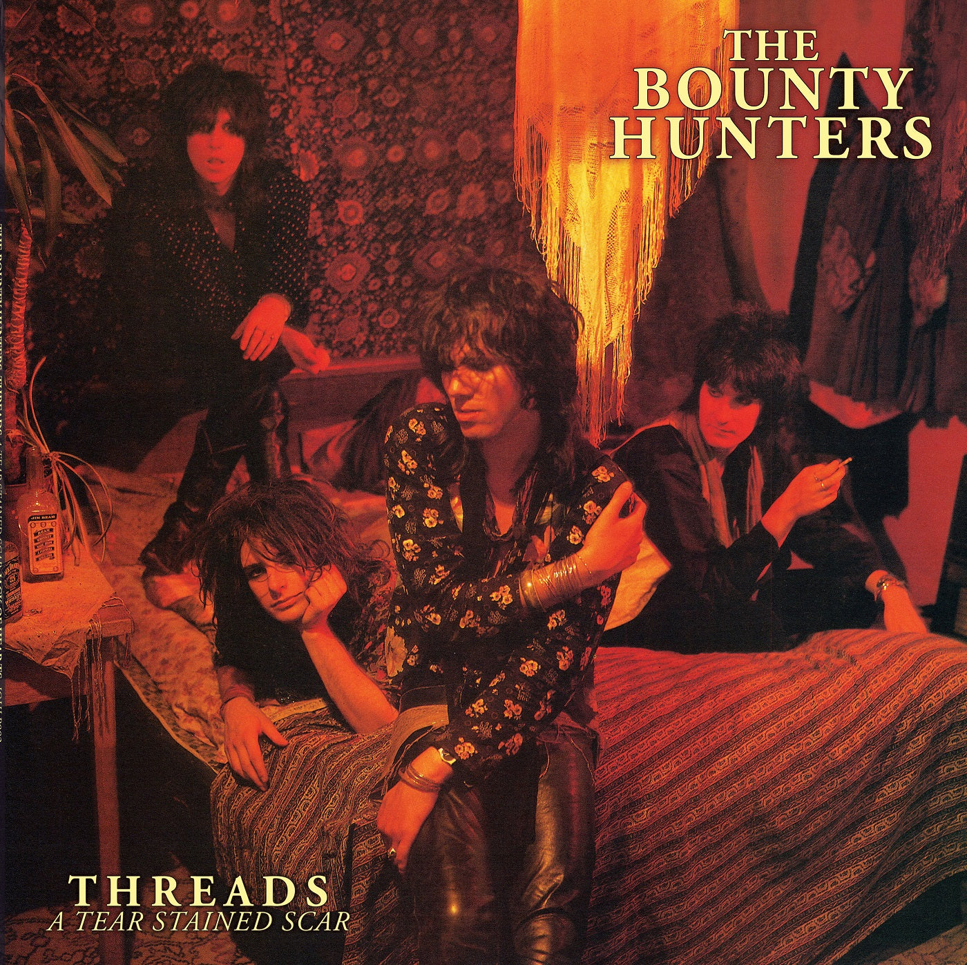 Dave & The Bounty Hunters Kusworth | Threads...A Tear Stained Scar (RED VINYL) | Vinyl