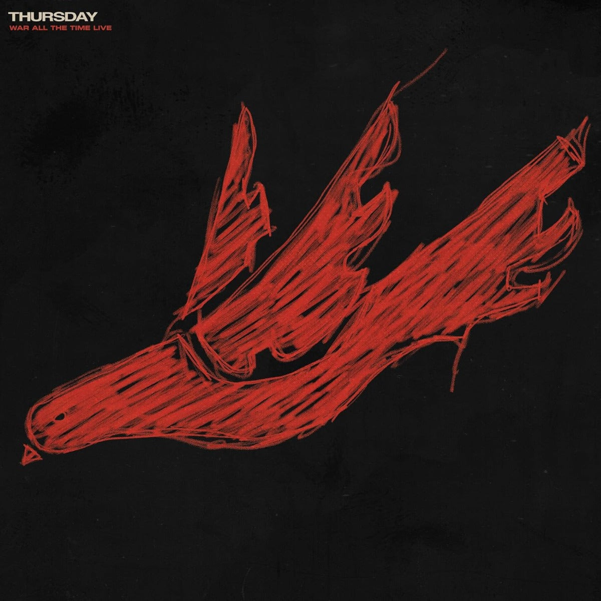 Thursday | War All The Time (Live) (20th Anniversary Edition, Color in Color: Opaque Red in Clear) (2 Lp's) | Vinyl