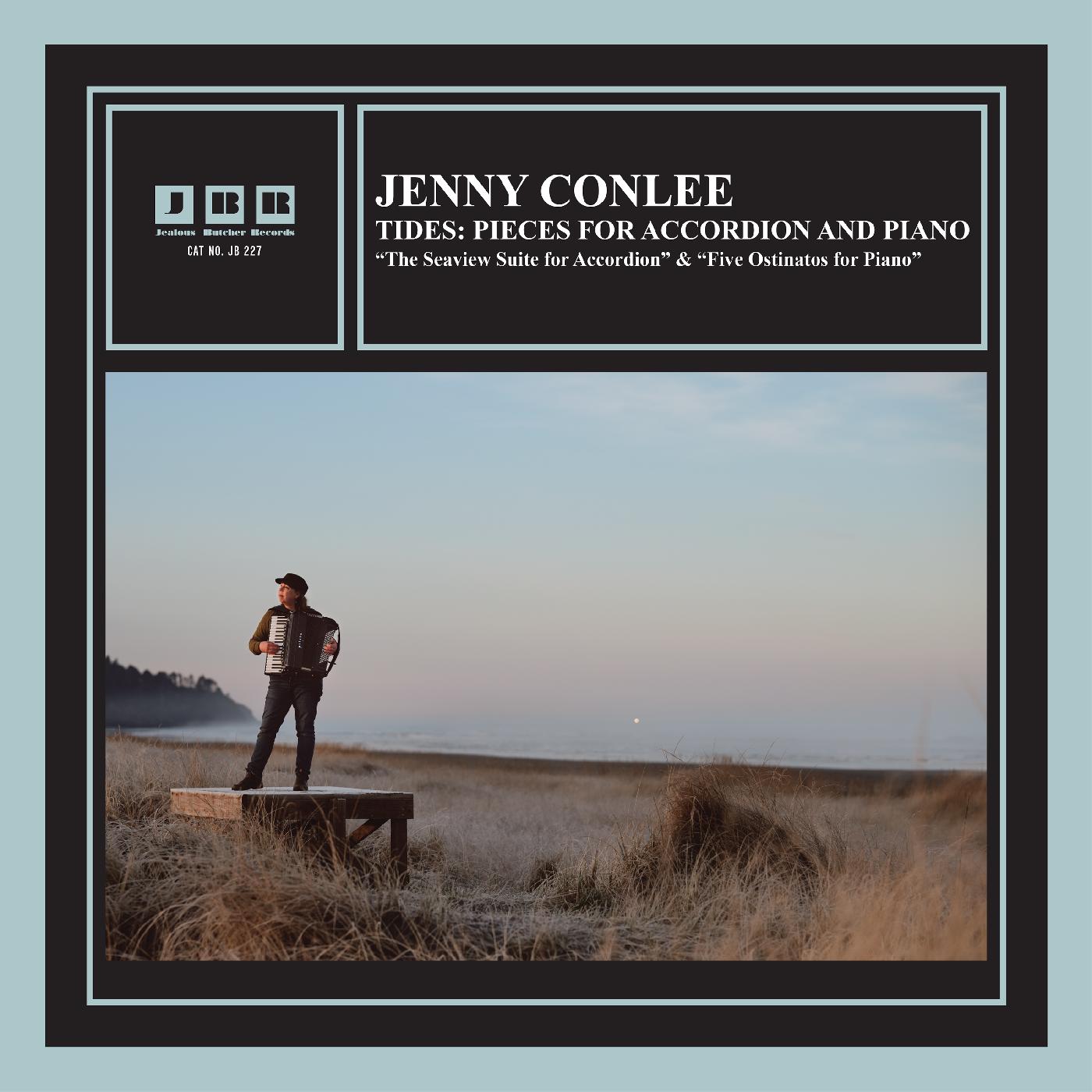 Jenny Conlee | Tides: Pieces For Accordion And Piano (SEA GLASS VINYL) | Vinyl