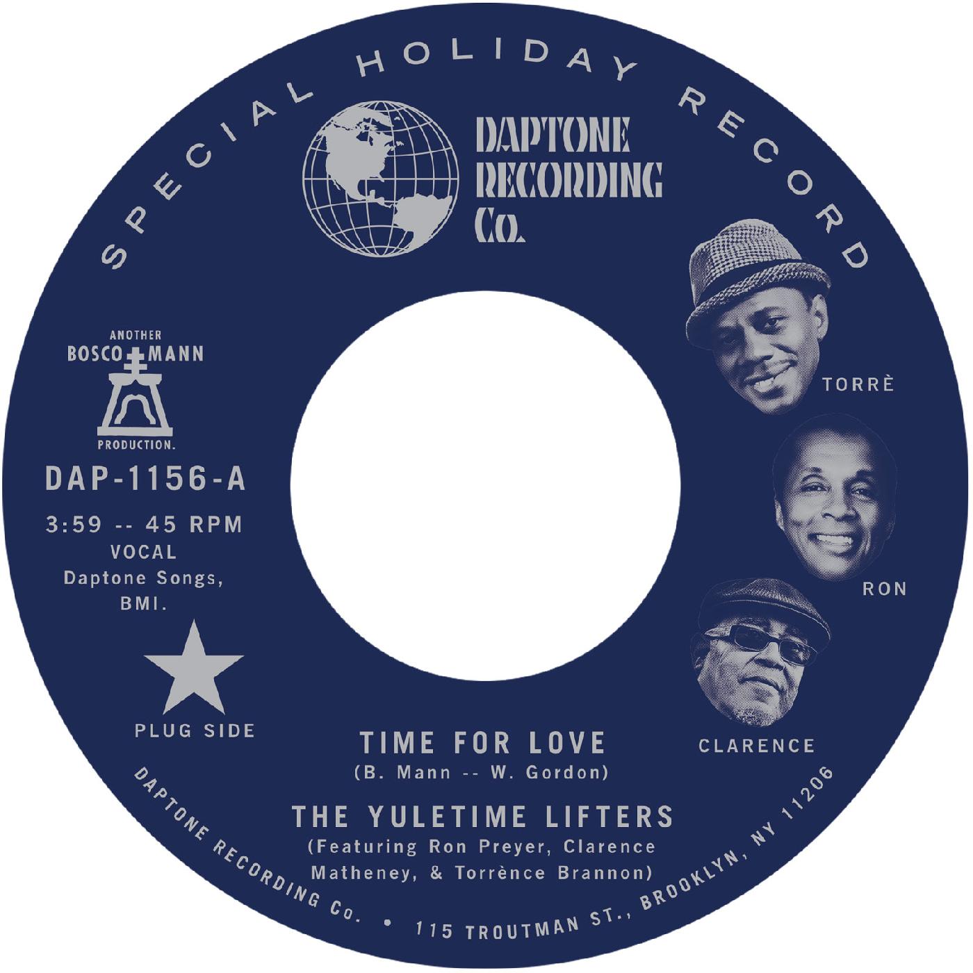 The Yuletime Lifters | Time for Love b/w Time for Love (Instrumental) | Vinyl